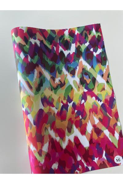 Wrapping Paper - Rainbow Abstract 